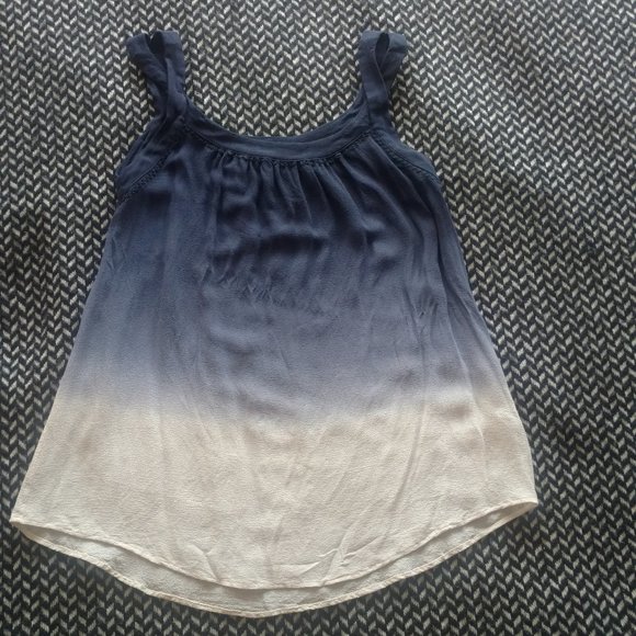 Anthropologie Tops - 100% Silk Ombre Tank Top